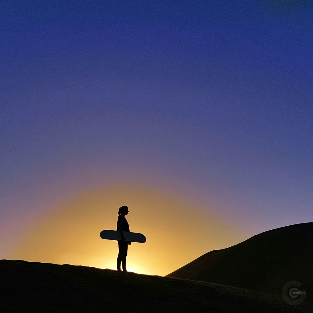 Sandboarding in Huacachina (Peru)