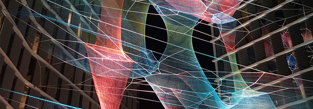 Janet Echelman's Dream Catcher Image 1