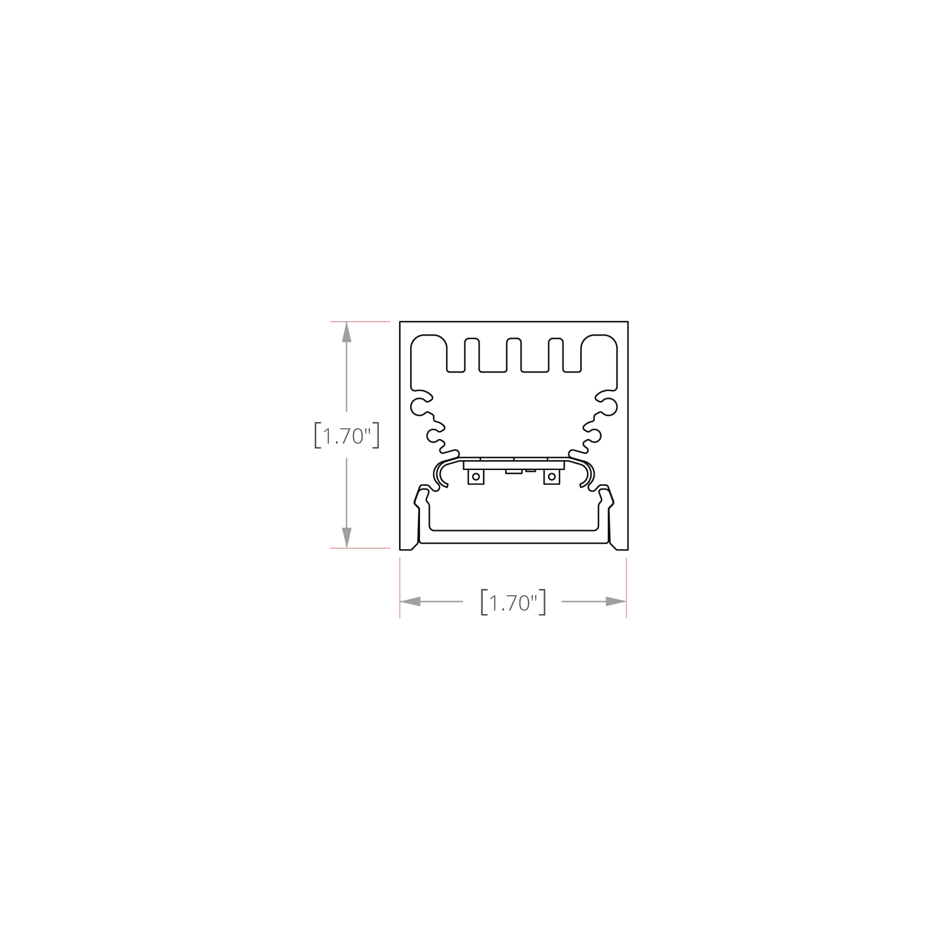 Nitrogen 1 Line Drawing