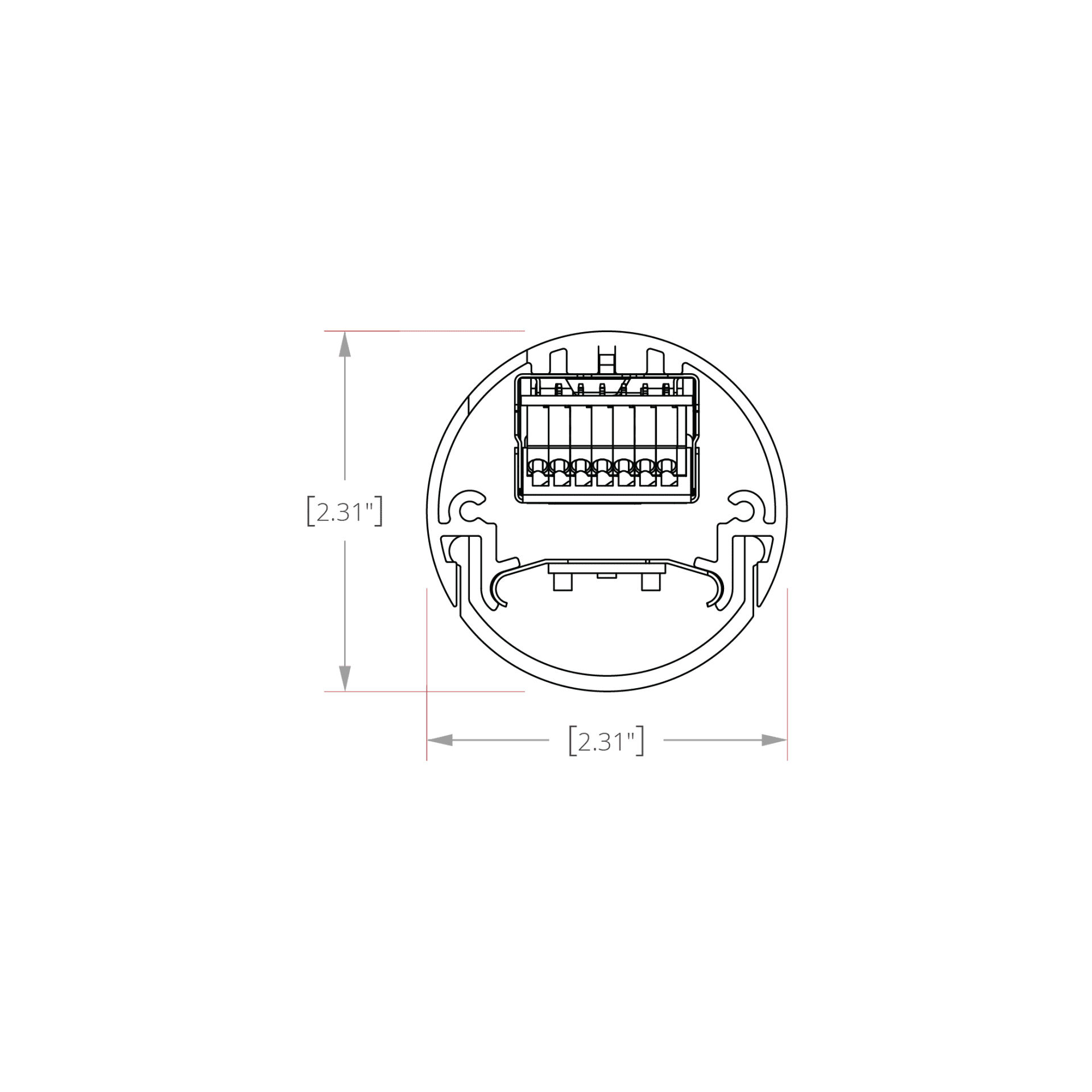 Oxygen 2 Line Drawing