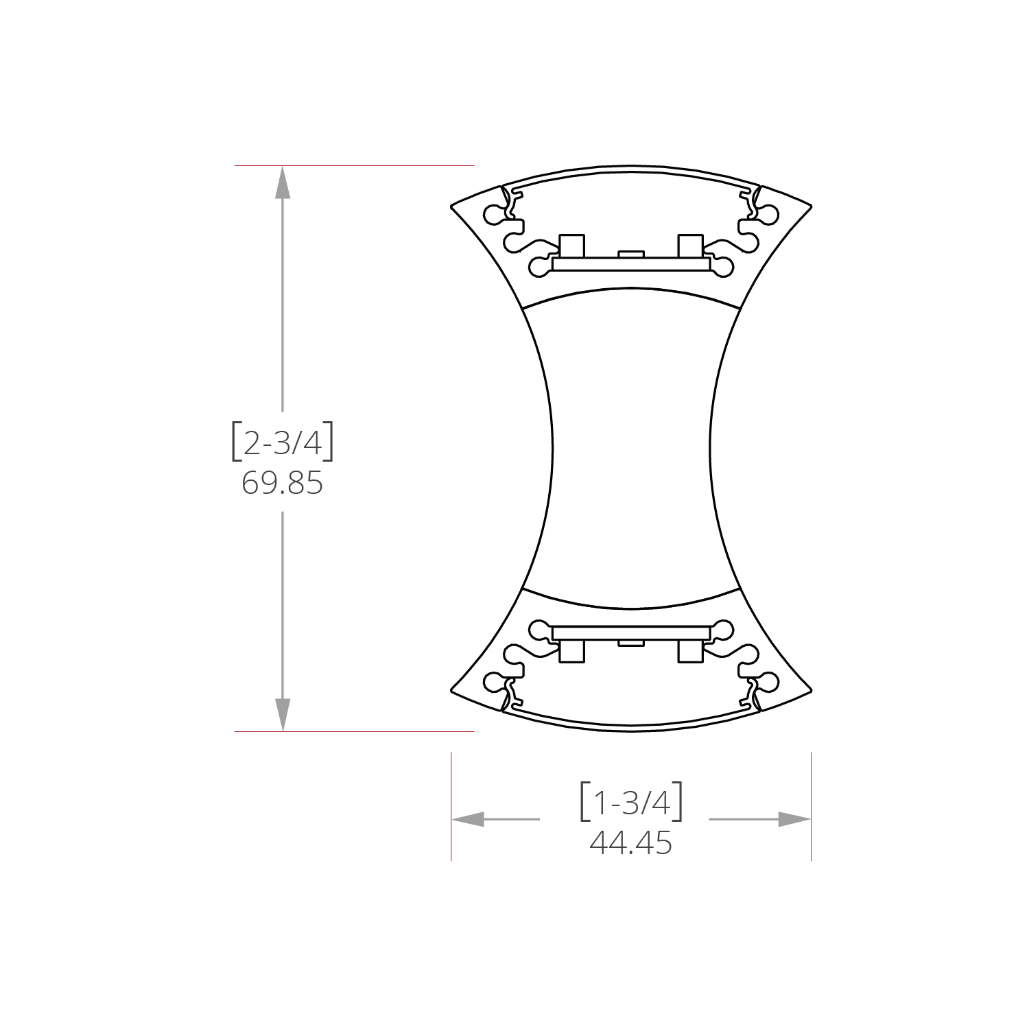 Carbon 0 Line Drawing