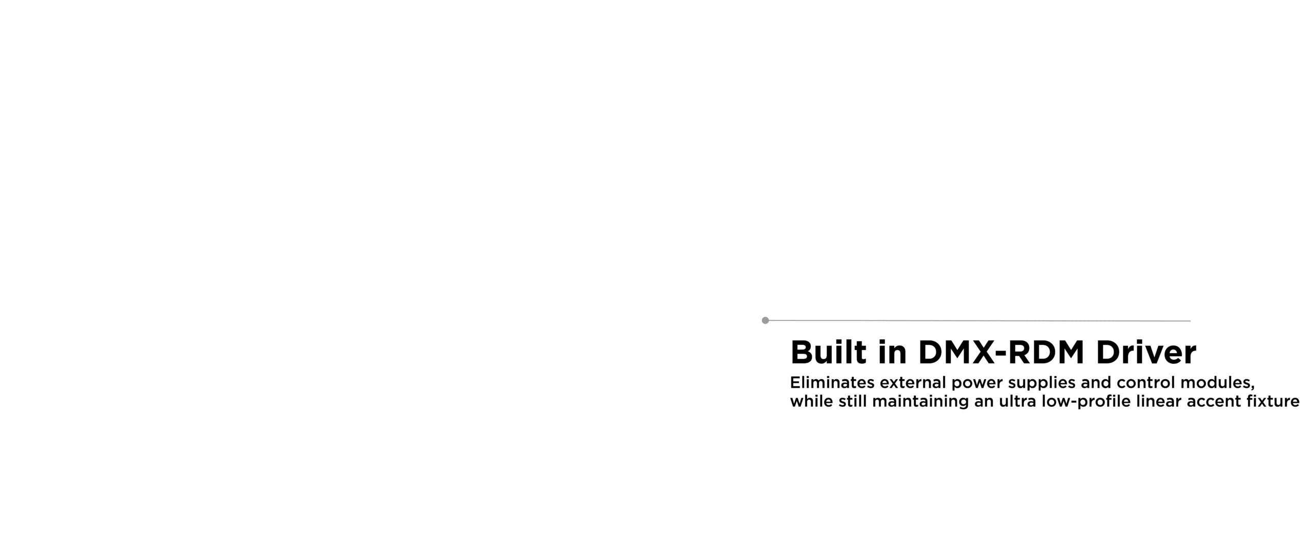 Built in DMX-RDM Driver