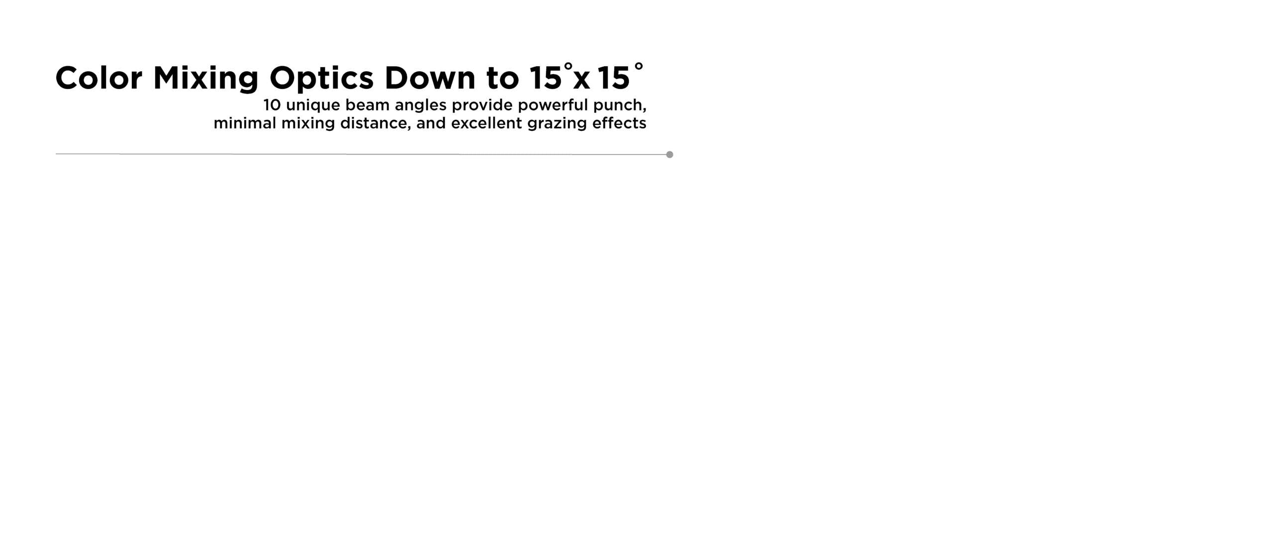 Color Mixing Optics
